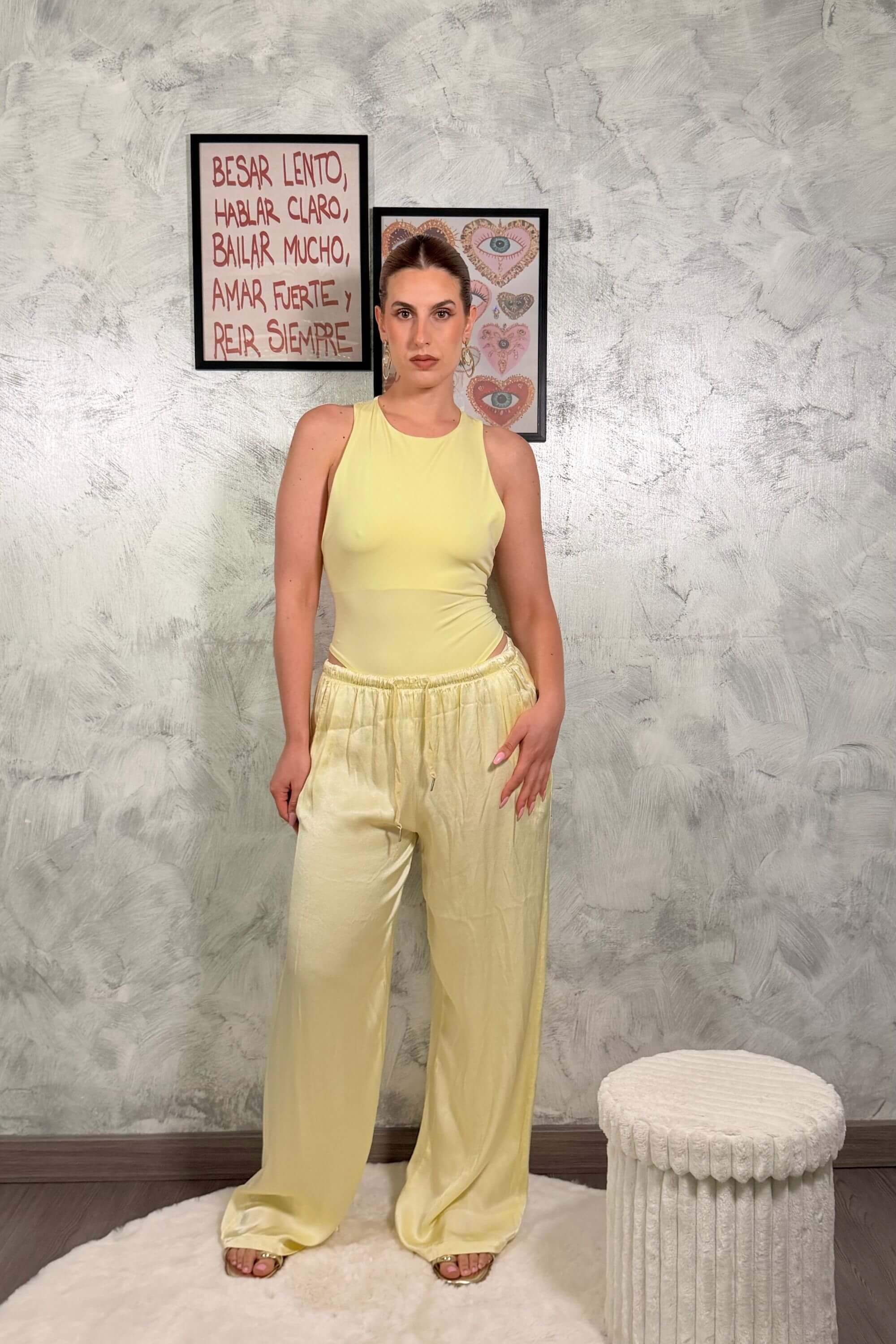 Pantalone Satin
